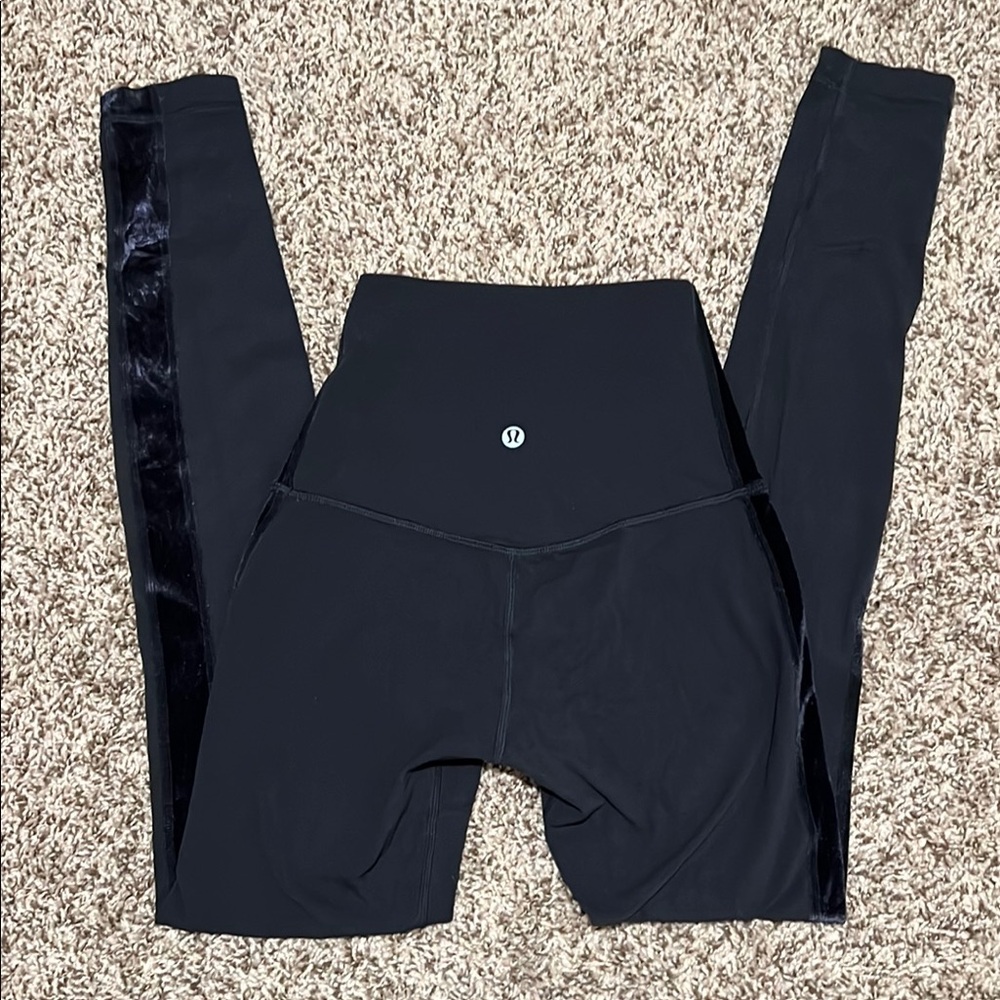 Lululemon velvet black leggings